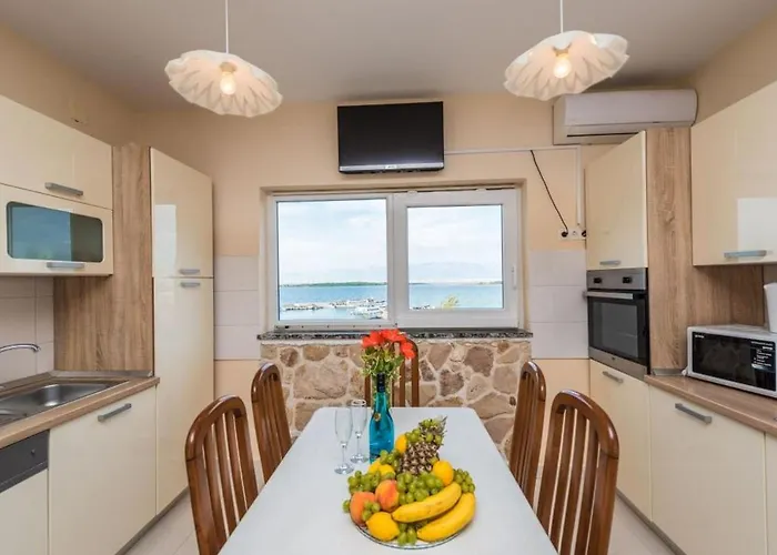 Delfin With Seaview 100 Meters From The Sea - By Ta Leut Agency Privlaka (Zadar)